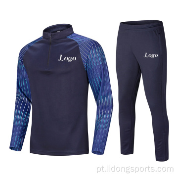 Custom Kids Men Men Winter Sublimated Soccer Training Tracksuit